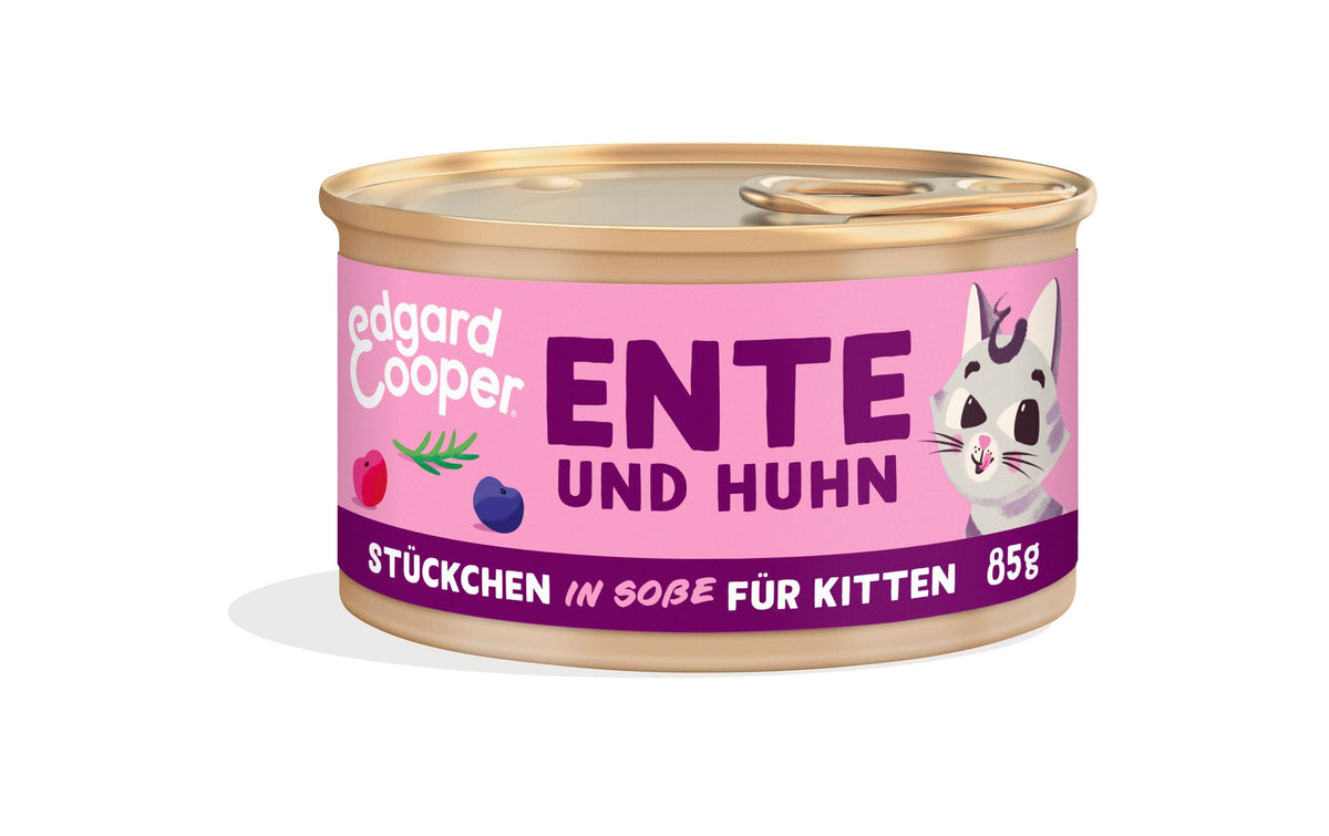 Edgard&Cooper Kitten Ente + Huhn