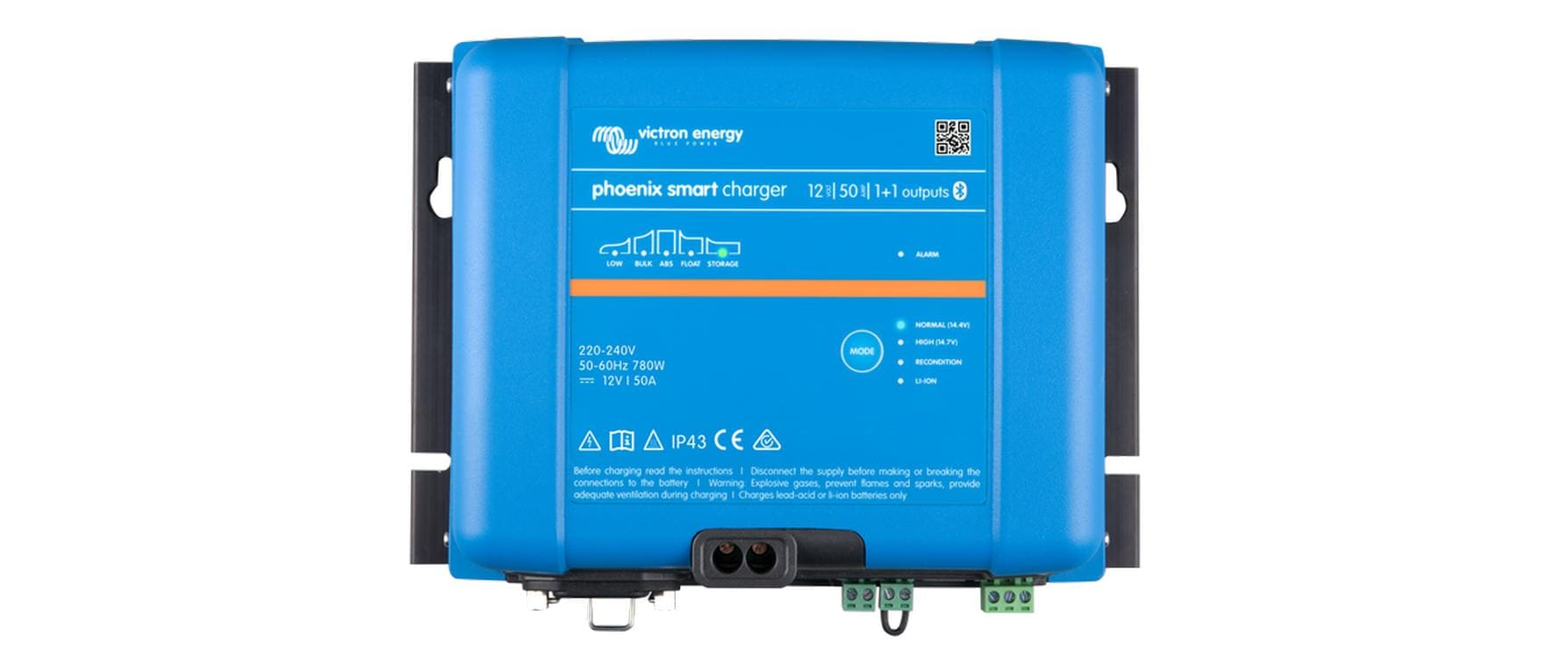 Ladegerät Smart IP43 12V 50A 1+1
