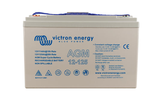 Victron Energy AGM Super Cycle 12V 125Ah