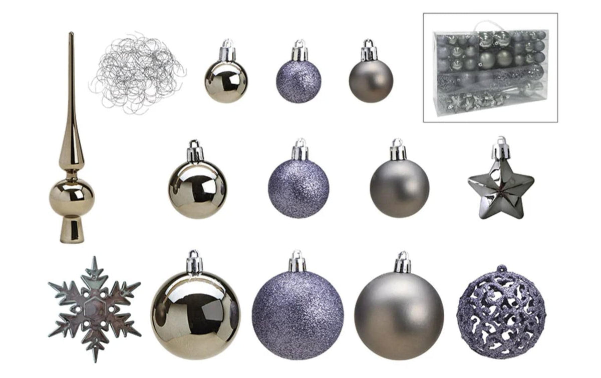 G. Wurm Weihnachtskugeln-Set 111er