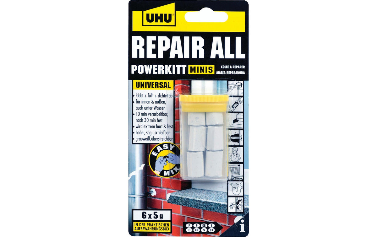 UHU Klebepads Zweikomponenten Mini