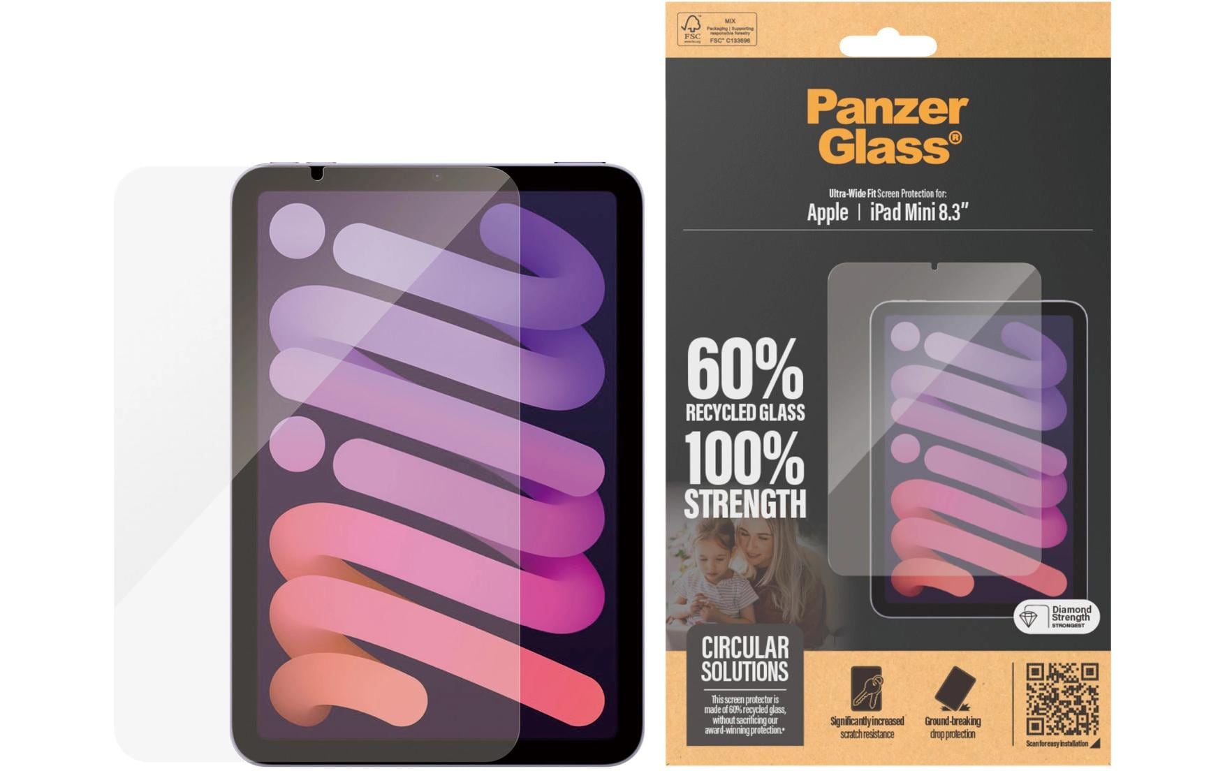 PANZERGLASS Clear Glass, UWF