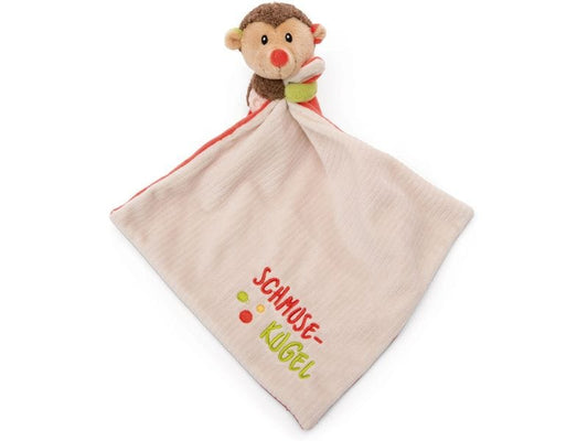 My First Nici | Nici Schmusetuch Igel | 12cm mit Mulltuch