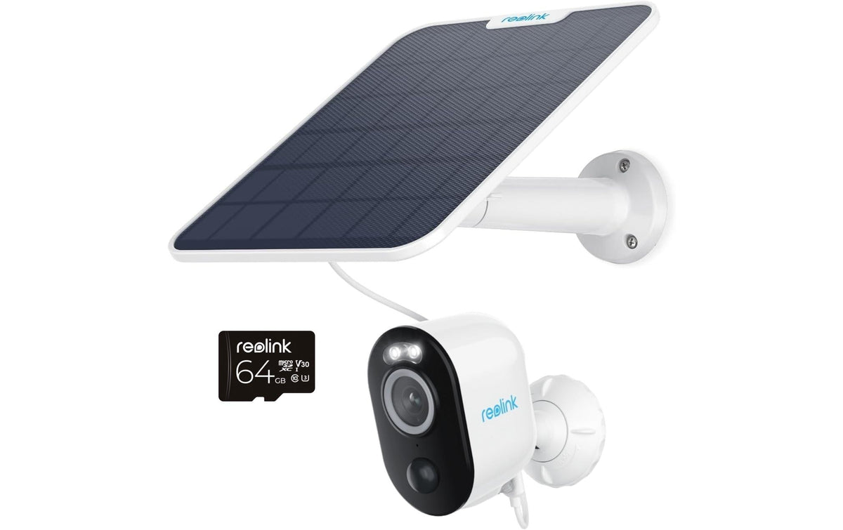 Reolink Argus B330-Solar-64GB  2K weiss