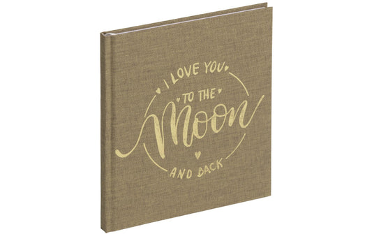 Pagna | Feel good books love | 128 Seiten, blanko Papier, hellbraun