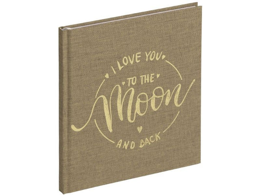 Pagna | Feel good books love | 128 Seiten, blanko Papier, hellbraun