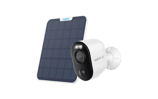 Reolink | Argus B350 4K Kamera + Solar weiss | IP65 WLAN Überwachungskamera