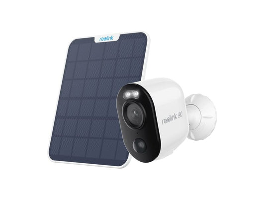 Reolink | Argus B350 4K Kamera + Solar weiss | IP65 WLAN Überwachungskamera