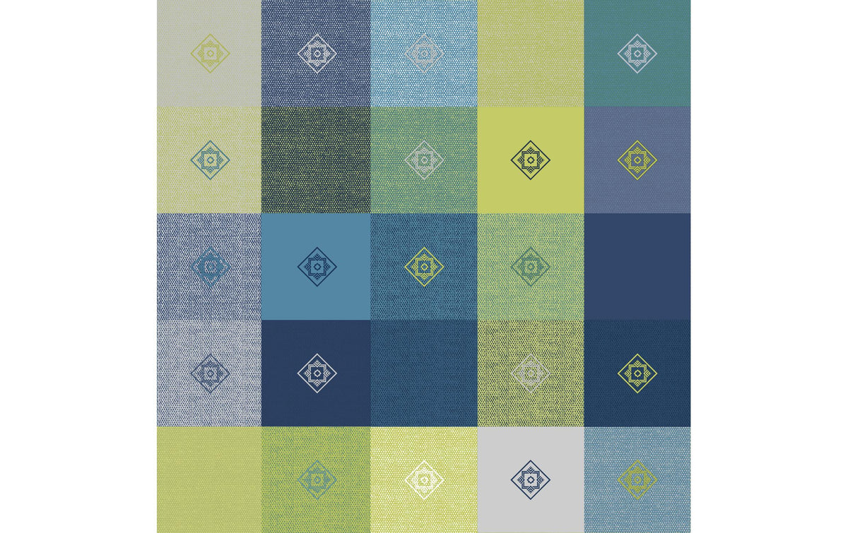 d-c-table Tischdecke Manhattan Victor blau