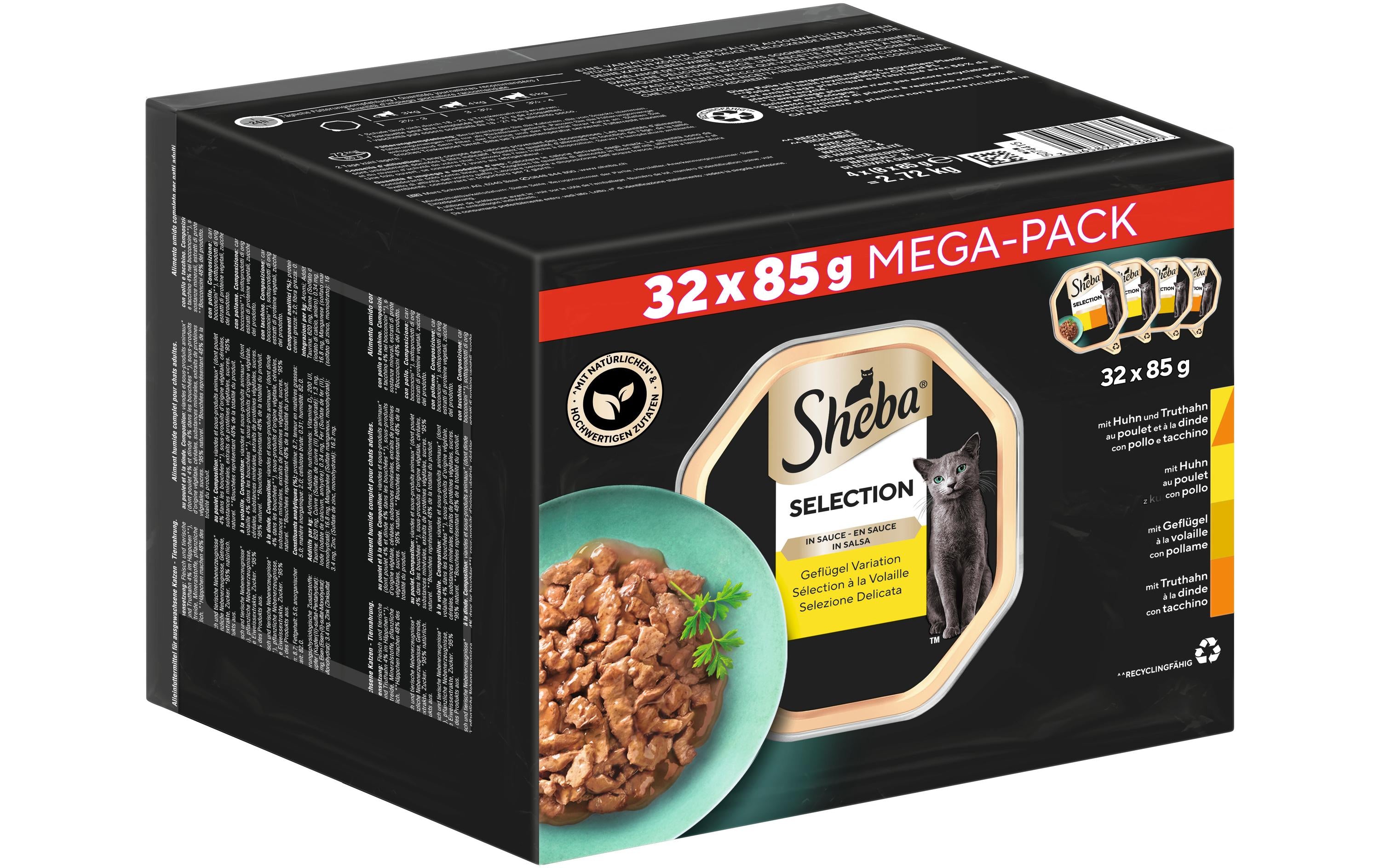 Sheba Selection in Sauce Geflügel Variation