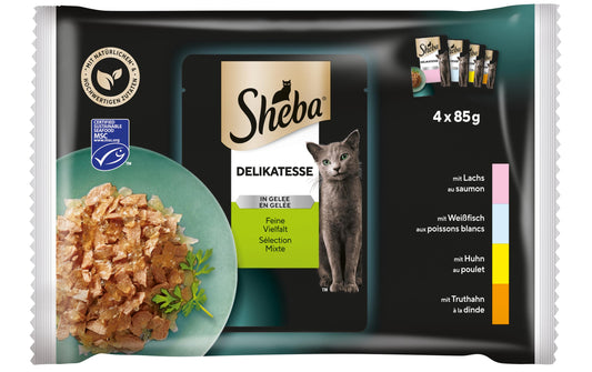 Sheba Delikatesse in Gelee Feine Vielfalt