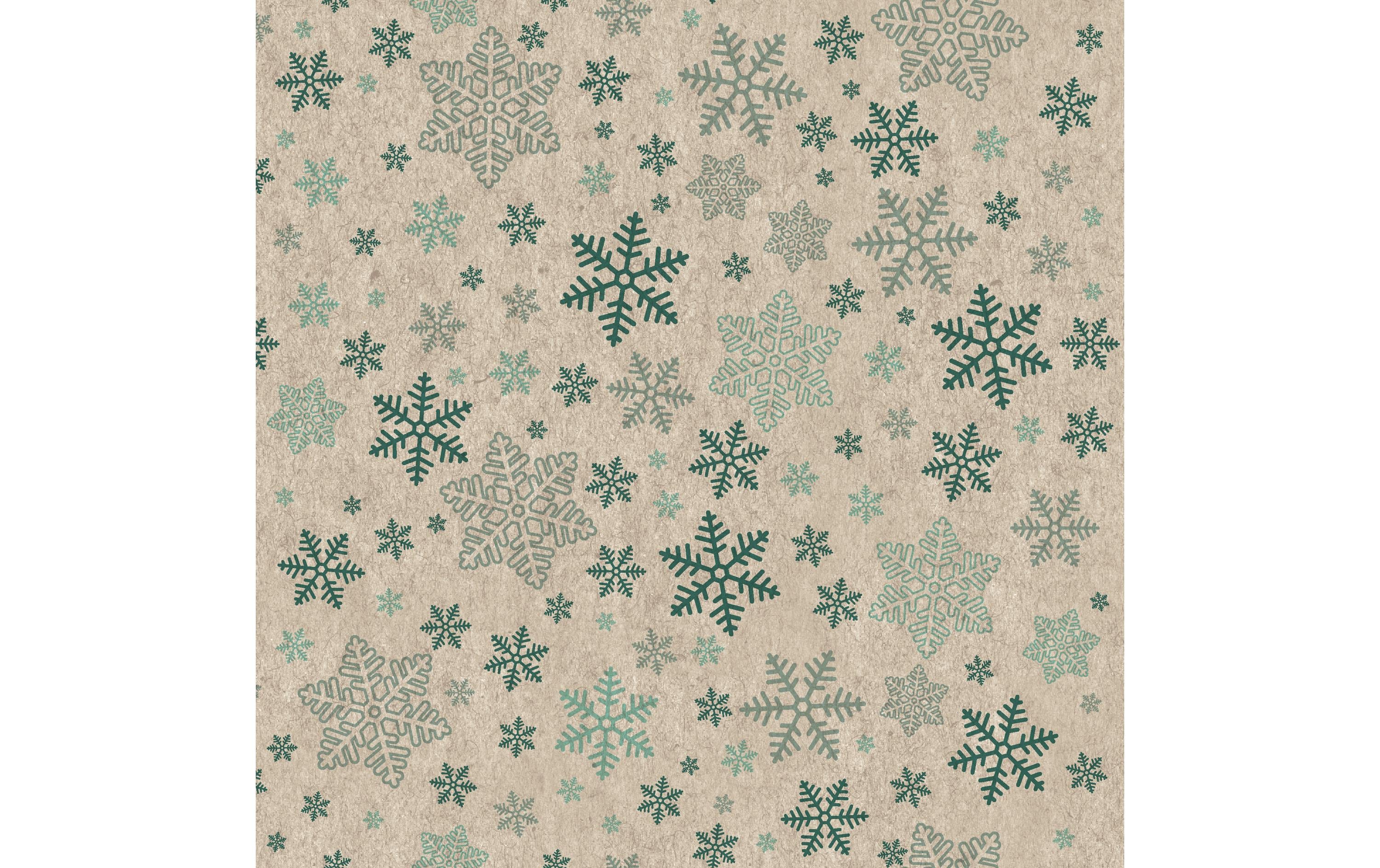 Paper + Design Servietten Snowflakes