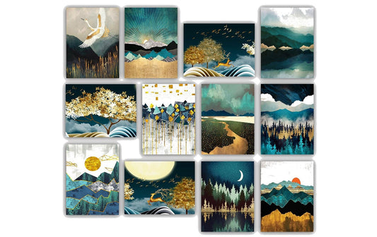 Wallxpert Bild  Landschaft 12-teilig