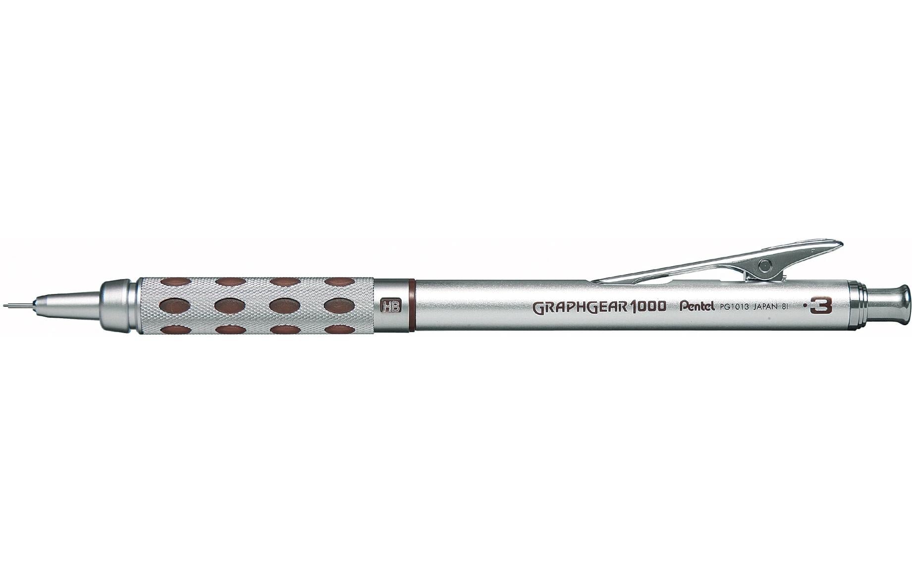 pentel, Graphitstift sharp Silber/ Braun, 0