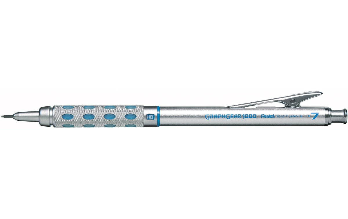 pentel, Graphitstift sharp Silber/ Blau, 0.