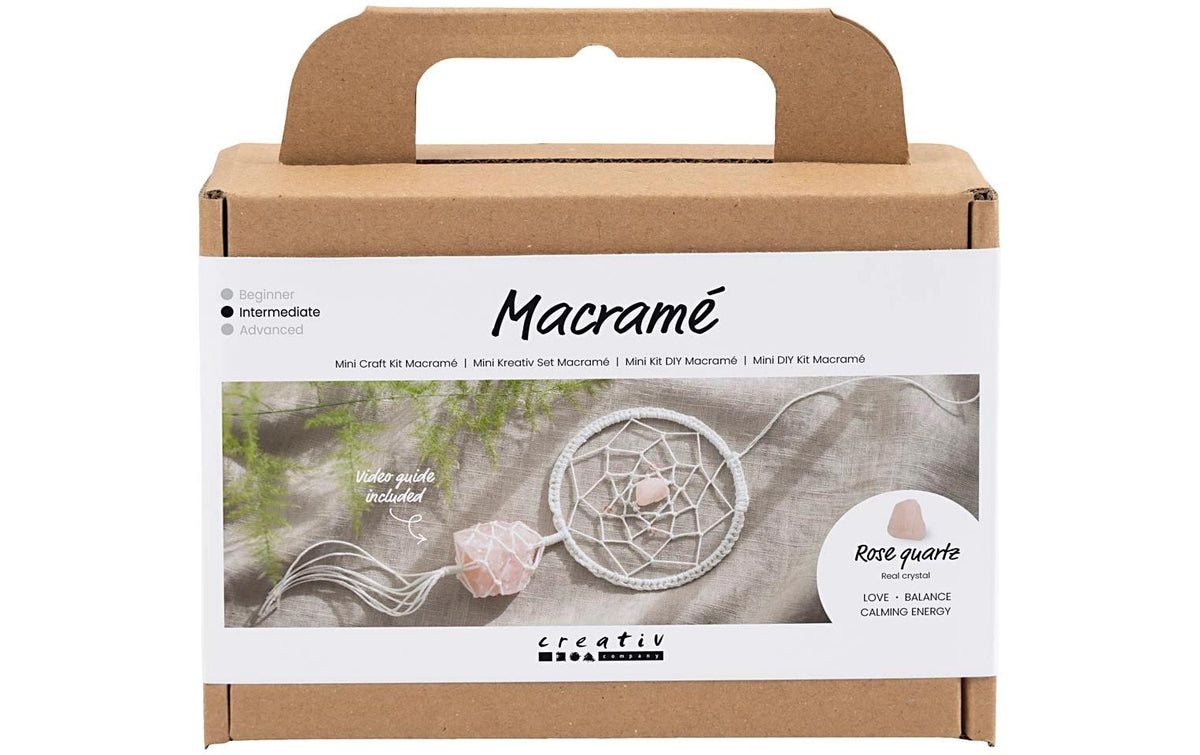 Creativ Company Bastelset Mini Macramé