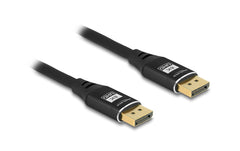 Delock | Kabel 8K 60 Hz DisplayPort - Displa | Metall, schwarz, 5m