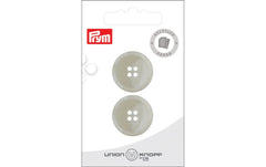 Bu Prym  Knopf Papier Poly-Knopf, creme