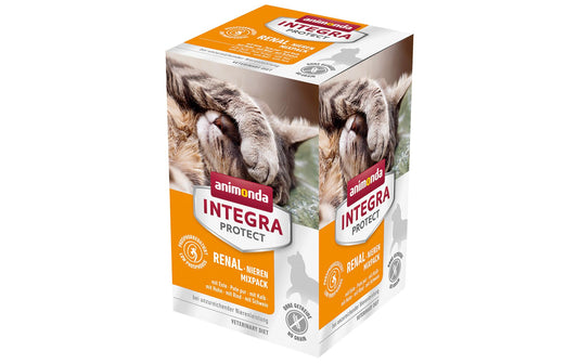 Animonda Integra Protect | Animonda Integra Cat Renal Nieren Mixpack | 6x100g