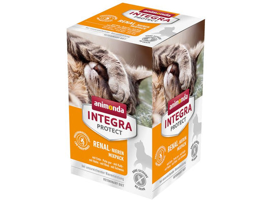 Animonda Integra Protect | Animonda Integra Cat Renal Nieren Mixpack | 6x100g