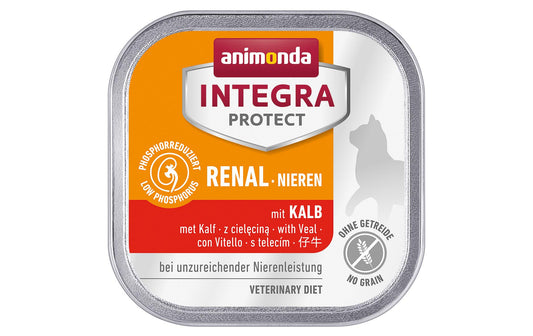 Animonda Integra Protect | Animonda Integra Cat Niere Kalb 100g | 0.1 kg