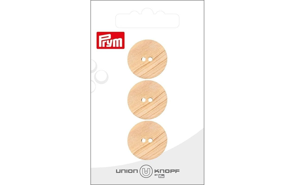 Bu Prym  Knopf Holzknopf 2-Loch