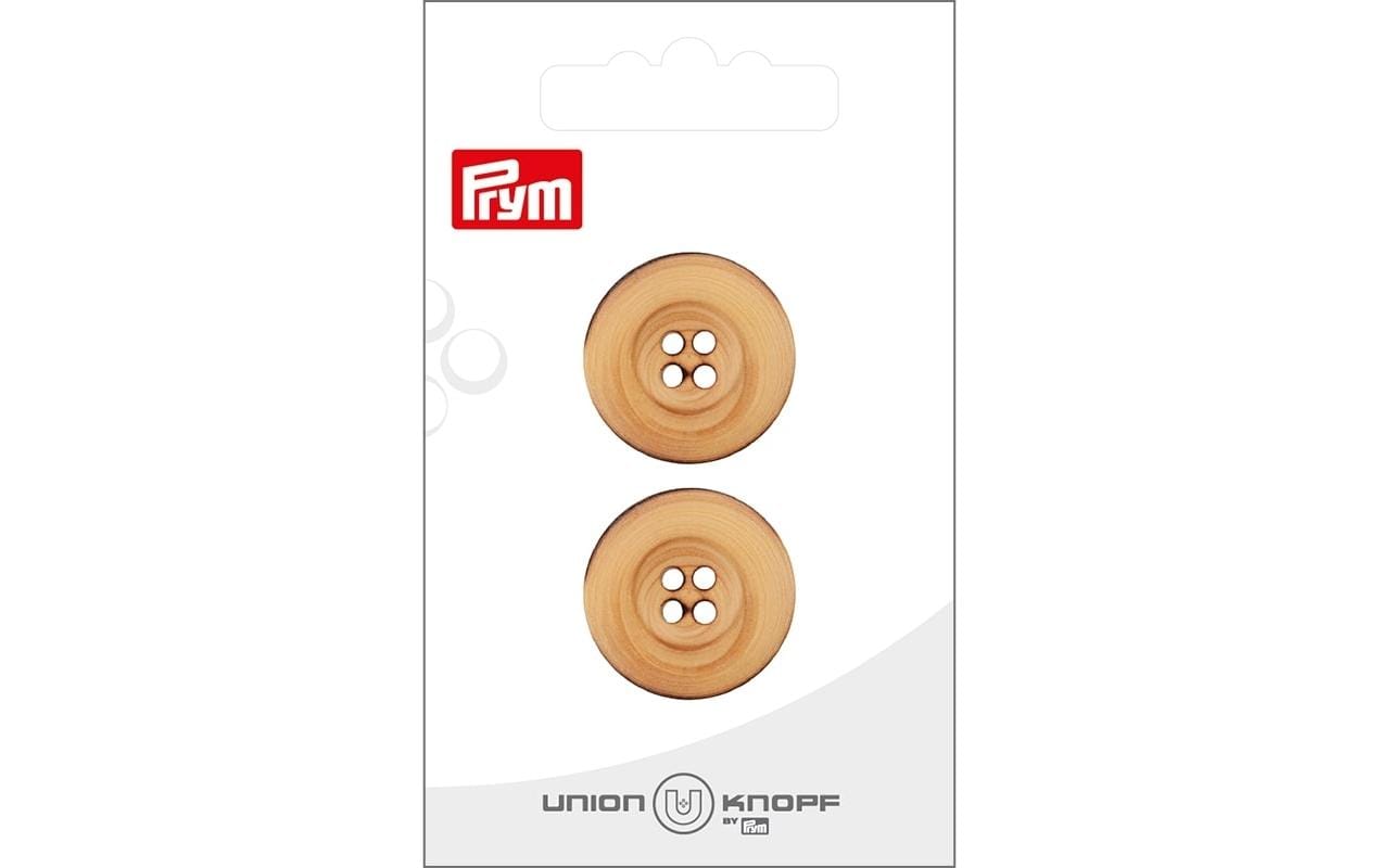 Bu Prym  Knopf Holzknopf 4-Loch
