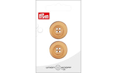 Bu Prym  Knopf Holzknopf 4-Loch