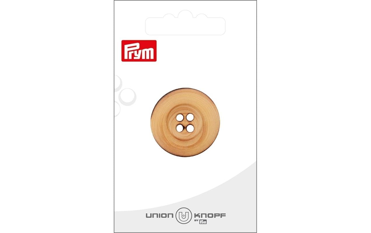 Bu Prym  Knopf Holzknopf 4-Loch