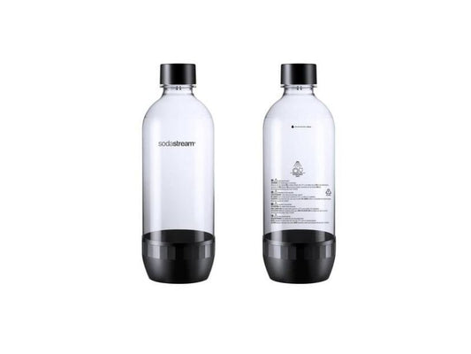 Sodastream | Flasche Regular TP | Black DWS, 2 Stück