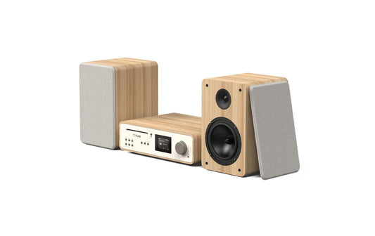 Pure, Micro-HiFi Anlage Classic Stereo Eich