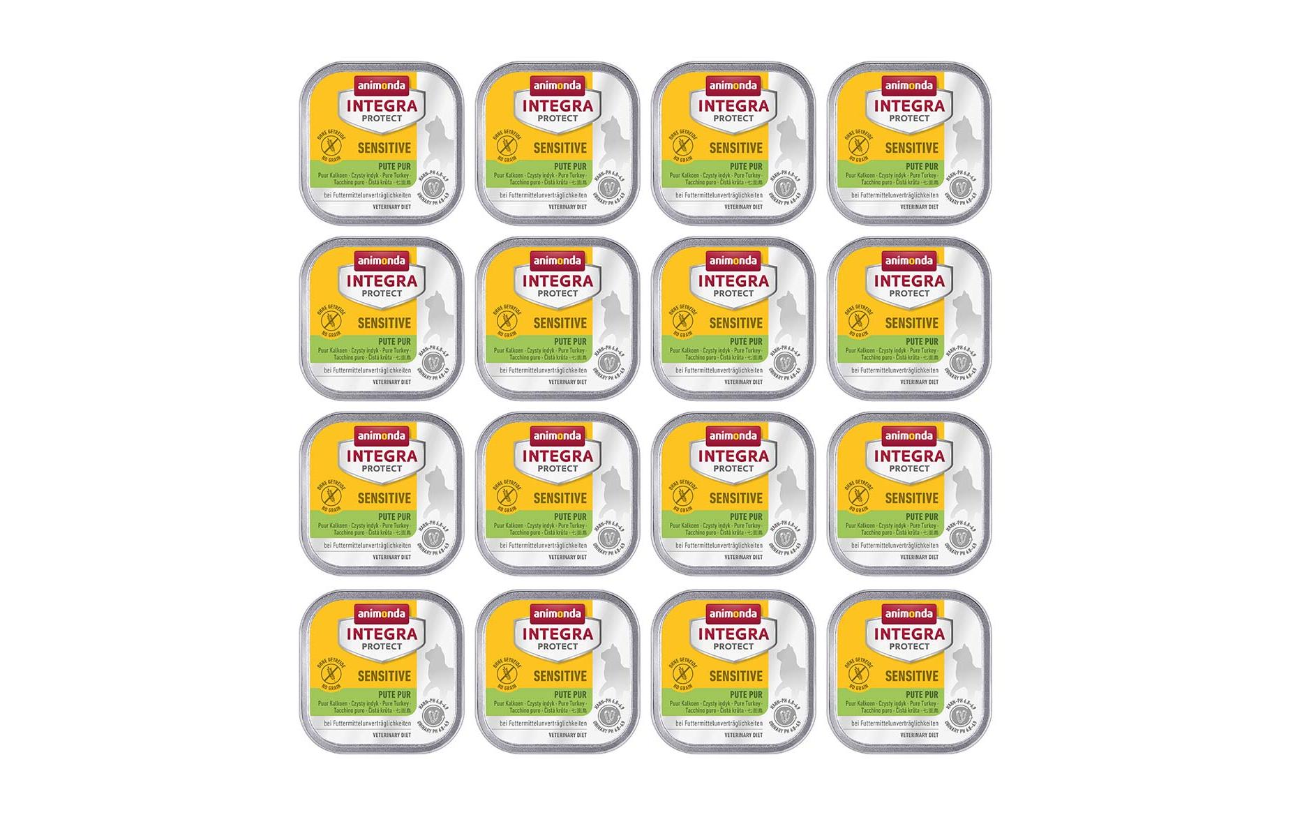 Animonda Integra Cat Sensitive 16x100g Kit