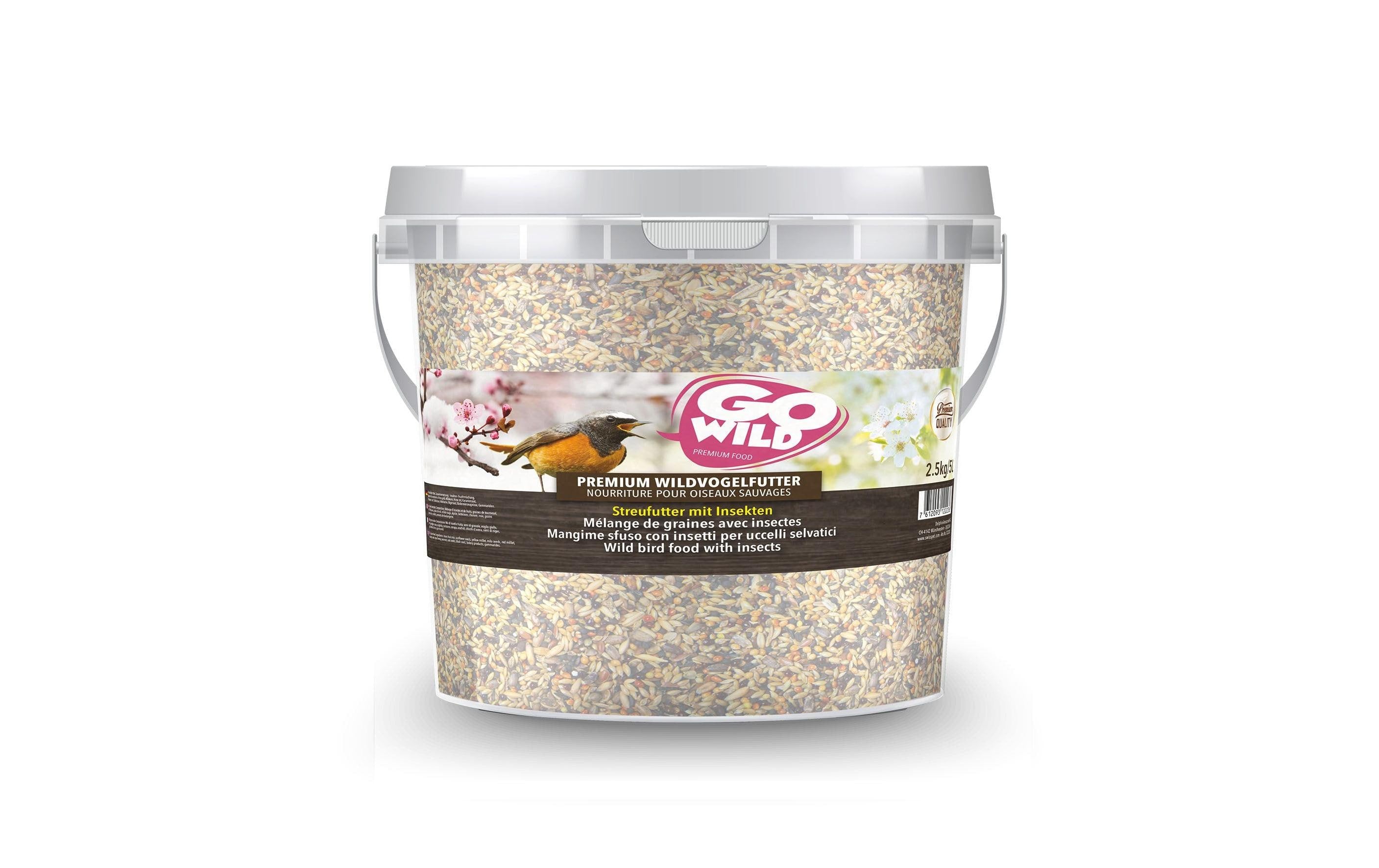GoWild Wildvogelfutter Insekten
