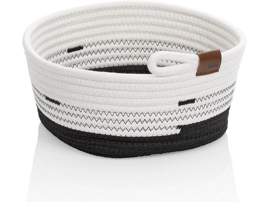 Kela | Aufbewahrungskorb Hedda | Baumwolle/Polyester, L25 / B25 / H12 cm