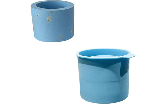 Jesmonite Giessform Silikon Becher rund