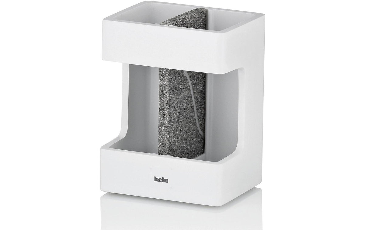 Kela Zahnbürstenhalter Cube Weiss