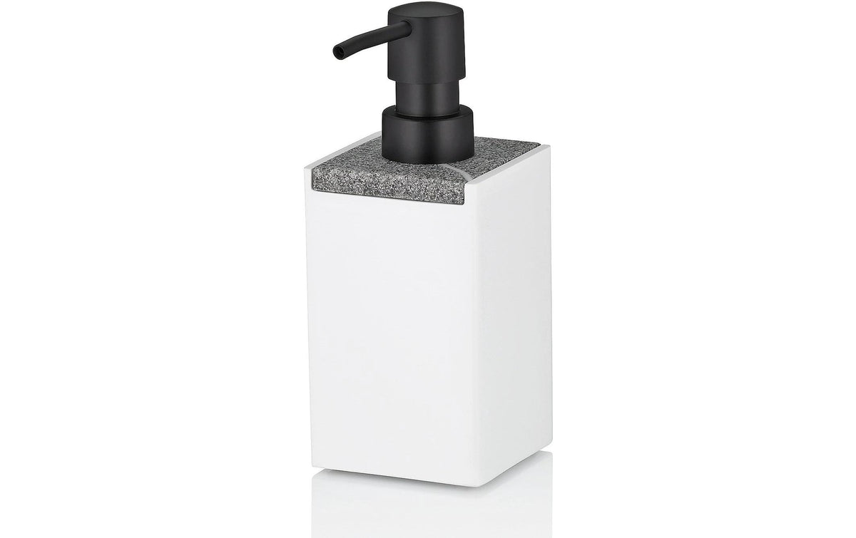 Kela Seifenspender Cube Weiss