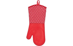 Wenko, Küchenhandschuh Punkte 2er Set, Rot