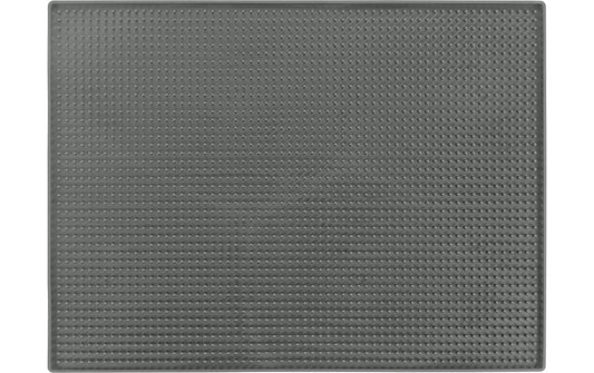 Wenko | Abtropfmatte Maxi | Grau, (B x H x T): 40 x 1 x 30 cm