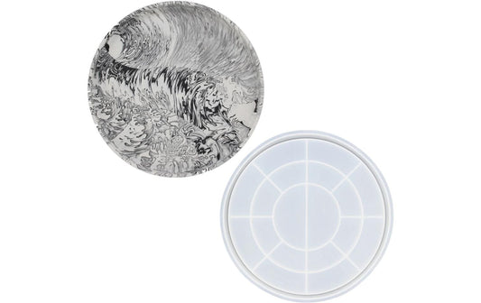 Jesmonite Giessform Silikon Runde Schale