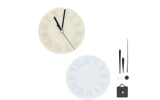 Jesmonite Giessform Silikon Uhr