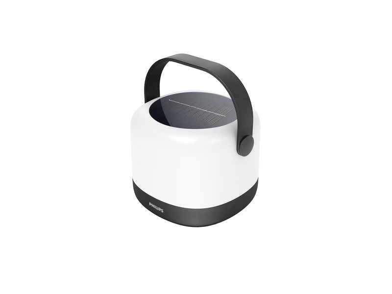 Philips | Alula tragbare Solarleuchte | 3000K, RGB, USB Ladekabel, IP44