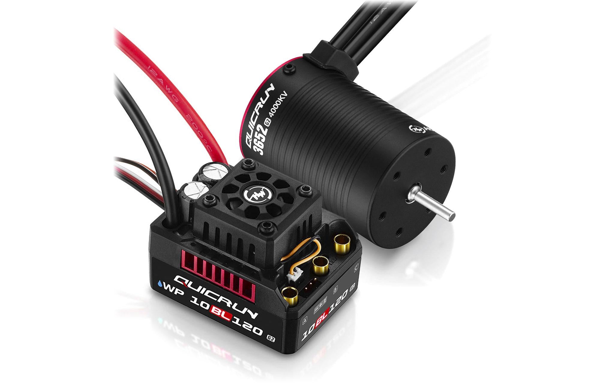 Hobbywing Combo WP10BL120G2