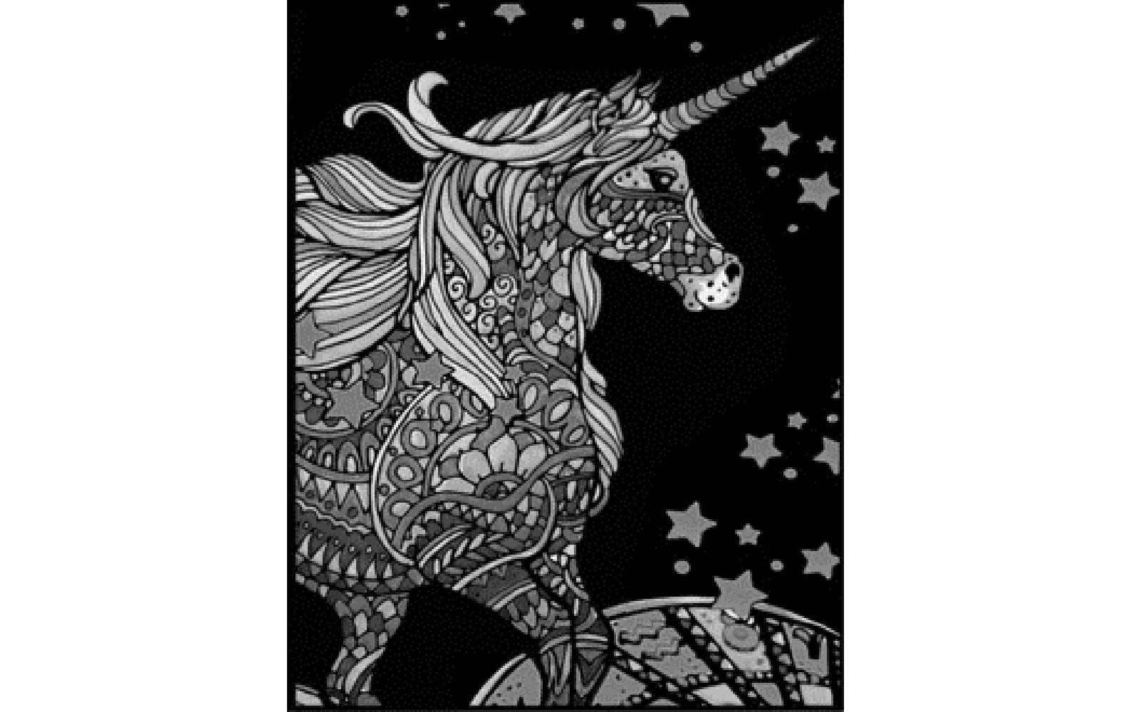 Tataruga Samtbild A4, Einhorn