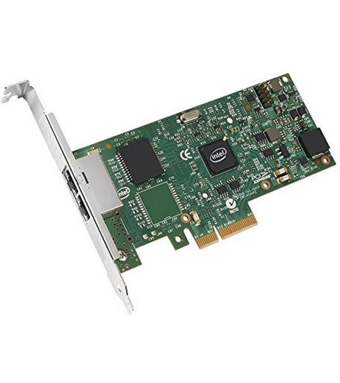 Intel | I350T2v2: 2 Port Server Adapter | PCI-Express-x4, Intel I350, Retail