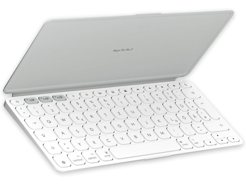 Logitech | Keys-To-Go 2 Apple pale grey