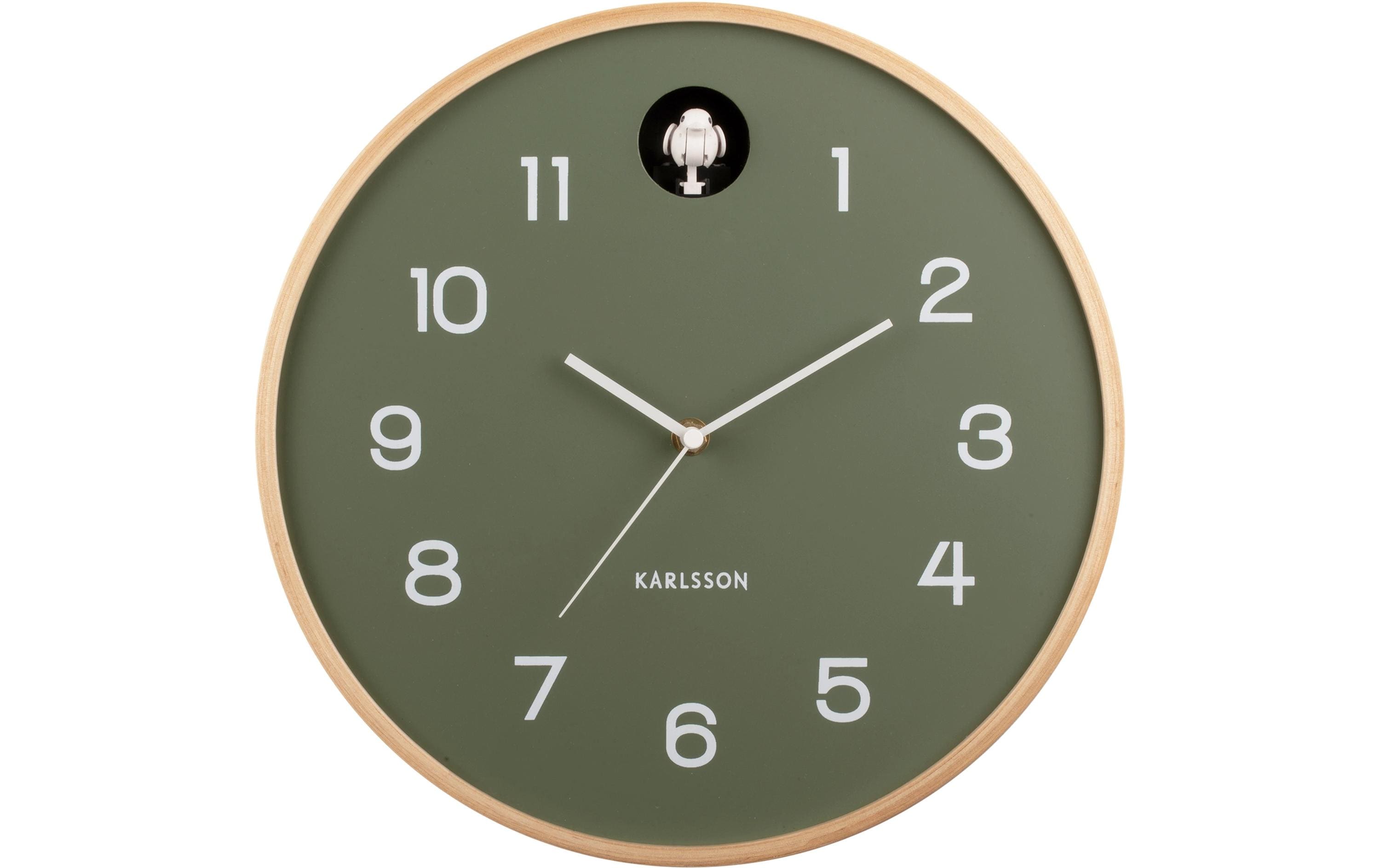 KARLSSON, Wanduhr Natural Cuckoo 31.5 cm, G