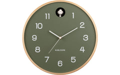 KARLSSON, Wanduhr Natural Cuckoo 31.5 cm, G
