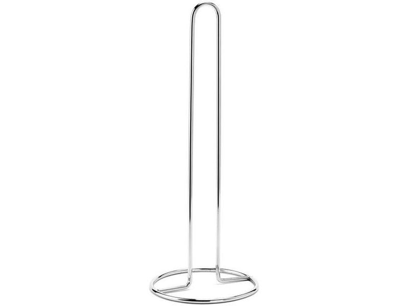 MSV | Küchenrollenhalter, Silber | 31.5x12 cm (HxD), Stahl