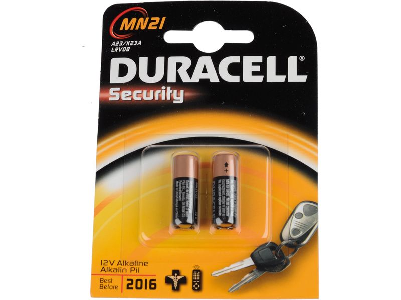 Duracell | Alkaline MN21, 2 Stk | 12 Volt, 2 Stück